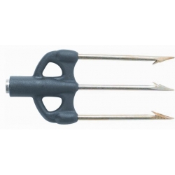 fiocina 3 punte ferro base nylon